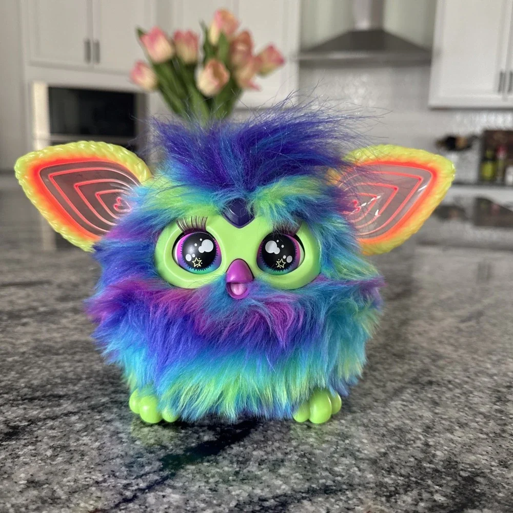Clean EUC Tested FURBY Galaxy Edition Interactive Plush Glow in The Dark 2023
